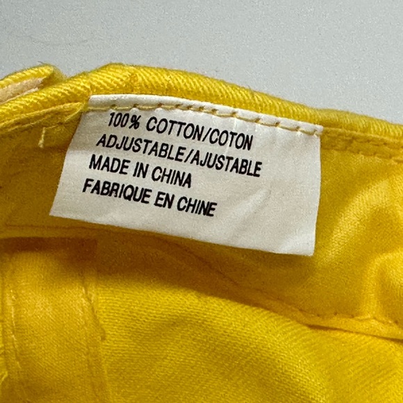 Vintage Nestle Quik Rabbit Chocolate Milk Adjustable Yellow Hat - Picture 4 of 5